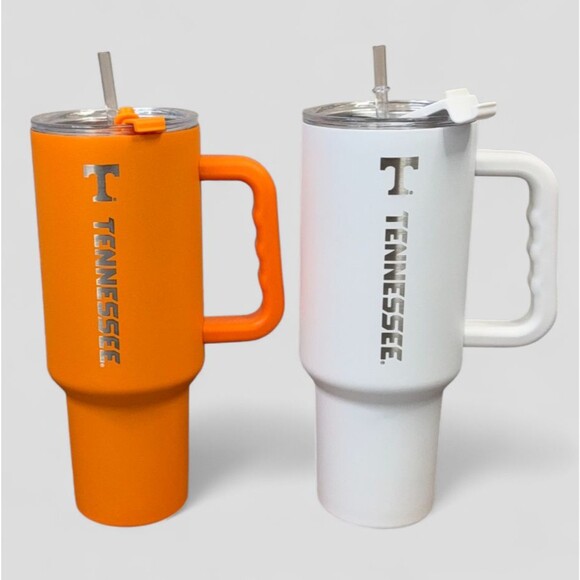 Logo Brands Other - Tennessee Volunteers 40oz Tumbler Cups Mug Tailgate Football Logo Brands 2 Pack
